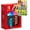 Neon Red & Neon Blue, variant on Nintendo Switch OLED Model w/White Joy-Con - Console and New Super Mario Bros. U Deluxe Game - International Specs (Functional in US)