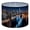 Color 4, variant on Linen Drum Lamp Shades Brooklyn Bridge Skyline Night New York city Cityscape 13" x 13" x 10" Lampshade for Table Lamps Floor Lamps Lamp Shade Replacement Easy Assembly Required