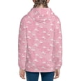 thumbnail image 6 of Pofeuu Flamingos and Flowers Print Teenage Zipper Hoodie Sweatshirts Hooded Casual Jackets With Pocket For Boys Girls-Medium, 6 of 6