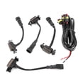 thumbnail image 4 of 4 luces LED de rejilla delantera con lente ahumada y kit de cableado para Toyota Tacoma 16-19, 4 of 14