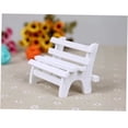 thumbnail image 3 of WRITWAA Mini Chairs Wood White 1Set Home Decoration for Friends Family, 3 of 8