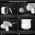 thumbnail image 6 of SANSI 38W 5000LM LED Motion Sensor Outdoor Security Light, 5000K Dusk to Dawn Light White, 6 of 10