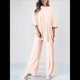 thumbnail image 5 of Traje Informal de Dos Piezas para Mujer, Ideal para Viajes y Vacaciones. Beige S, 5 of 9