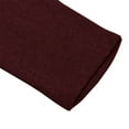thumbnail image 6 of Tiweut Mens Pants Long Straight Leg Elastic Waist Loose Fit Stretchable Soft Lightweight Everyday Wear Man Trousers Wine,M, 6 of 9