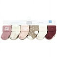 thumbnail image 2 of Hudson Baby Infant Girl Cotton Rich Newborn and Terry Socks, Blush Heart, 0-6 Months, 2 of 8