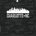 thumbnail image 4 of Inktastic Charlotte North Carolina Skyline NC City Women's T-Shirt, 4 of 5