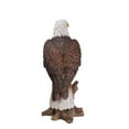 thumbnail image 2 of Hi-Line Gifts 26.75" Bald Eagle on Stump Outdoor Garden Statue, 2 of 5