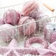 thumbnail image 4 of 1 pieza de adornos para árbol de Navidad, bola de espuma rosa, lazo, estrella para la parte superior del árbol, colgantes para árbol de Navidad, decoraciones para fiestas, suministros para Año Nuevo, 4 of 5