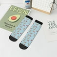 thumbnail image 7 of Fuzoiu Dachshund Dog Print Adult Socks, Crew Moisture-wicking Socks, Unisex Cushion Crew Socks,Casual Sports Ankle Socks, 7 of 7
