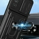 thumbnail image 4 of Funda de lujo para Samsung Galaxy S22, S21 Ultra, A73, A53, A33, A13, 5G, Protector de lente deslizante, multifunción, armadura dura C, 4 of 4