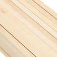 thumbnail image 3 of HEMOTON Wooden Square Dowel Rods for DIY Crafts with Smooth Finish and Basswood Construction 30.5x0.6cm, 3 of 8