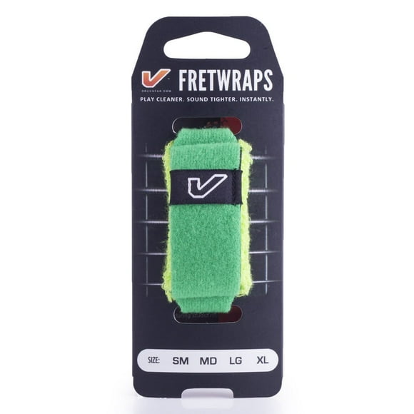 gruv gear FretWraps Corde à Feuilles HD Lot de 1 (Vert, Extra Grand) (FW-1PK-GRN-TG)
