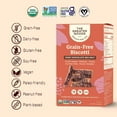 thumbnail image 3 of Pack of 7, The Greater Goods Snackin Organic & Grain Free Dark Chocolate Sea Salt Biscotti, 4 oz, 3 of 6