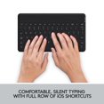 thumbnail image 2 of Étui-clavier folio de Logitech pour iPad - noir, 2 of 8