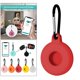 thumbnail image 5 of Funda de Silicona Funda Protectora Funda de Llavero para , Buscador de Llaves Antipérdida Funda Protectora Ligera Y Suave Funda Protectora de P rojo, 5 of 8