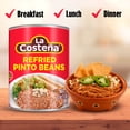 thumbnail image 5 of (12 pack) La Costeña Canned Refried Pinto Beans, 20.5 oz, 5 of 9