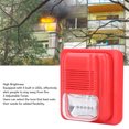 thumbnail image 4 of Sirena De Alarma Contra Incendios, Zumbador De Bocina De Seguridad, Alto Brillo, Tono Ajustable, Luz De Sonido, Zumbador De Bocina De Alarma Contra Incendios Para El Hogar Interior, 4 of 7