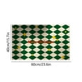 thumbnail image 3 of Steadline Christmas Doormat Christmas Checkered Pattern PVC Doormat with Layered Design for Outdoor Indoor Use Front Porch Entryway Decor Holiday Home Decoration and Festive Celebration, 3 of 6
