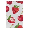 thumbnail image 5 of Cherry and Strawberry Black Out Curtains 84 Inch Length for Bedroom Living Room Windows 2 Panels Set, 5 of 6