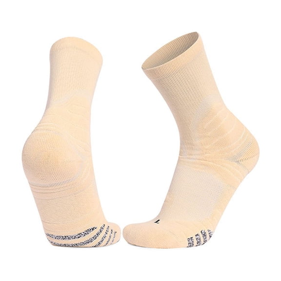 Rvwovn Men's Crew Socks – Breathable Moisture-Wicking Athletic Socks for Basketball & Running