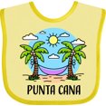 thumbnail image 3 of Inktastic Summer Vacation in Punta Cana Boys or Girls Baby Bib, 3 of 4