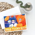 thumbnail image 2 of Cats Pals Friends Buds Greeting Cards and Envelopes Pack of 8, 2 of 2