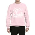 thumbnail image 2 of Wild Bobby, To Fish Or Not To Fish What A Stupid Question, Fishing, Unisex Crewneck Graphic Sweatshirt, Light Pink, Small, 2 of 4