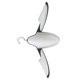 thumbnail image 3 of 2 Pcs Silver Universal Car Seat Back Folding Hanger Multi-Function Coat Hanger for Jackets Suits Hooks, 3 of 5