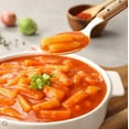 thumbnail image 5 of Thebab, Korean Topokki Tteokbokki 2 Servings Pack 250 g / 8.81 oz (Spicy Topokki) I Rice Cake Original Spicy HMR Easy Cook Meal 매운맛 떡볶이, 5 of 5
