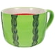 thumbnail image 3 of Taza de cerámica diseño de sandía de verano taza taza de café taza de agua beber taza, 3 of 5