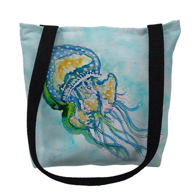 Sac Fourre-Tout 18 x 18 Po. Jelly Fish - Grand