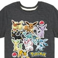 thumbnail image 3 of Pokémon - Eevee Evolution Stickers - Youth Short Sleeve Graphic T-Shirt, 3 of 5