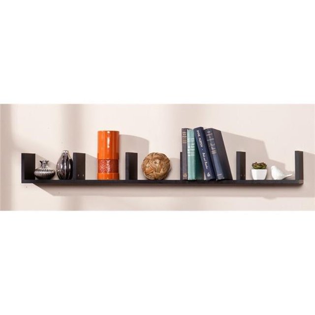 Southern Enterprise HZ3493 Seaside Display Shelf - Black