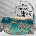 thumbnail image 3 of Decoración de escritorio acrílica de vida marina azul, criaturas marinas, regalo perfecto de cumpleaños o intercambio, tortugas con diseño único de tortuga, 3 of 5