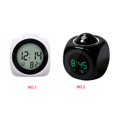 thumbnail image 3 of Home Projecting Alarm Clock Large Display clock ; Large Time Date Temperature Projector Digital Colorful Backlight Table Clock, 3 of 8