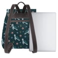 thumbnail image 3 of Balery Cute Turtle Mochila de Cuero para Mujeres, Gran Capacidad, Bolsa de Viaje Multifuncional, Mochila de Cuero y Bolsa de Hombro para Mujeres, 3 of 4