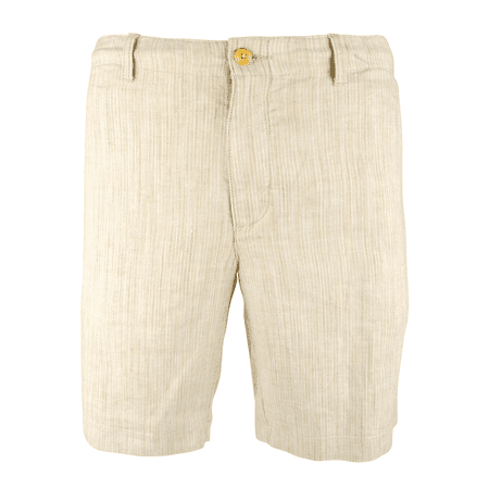 Tommy Bahama Men's, Harbor Herringbone 10 Inseam Stretch-Linen Short, Khaki, S