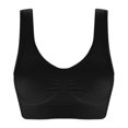 thumbnail image 1 of Sujetador deportivo sin almohadilla para el pecho y sin aros de acero, talla grande, para mujer, de una sola capa, sin almohadilla para el pecho, ropa interior para mujer, 1 of 1