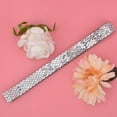 thumbnail image 4 of Rhinestone 100cm Dense Rhinestone Chain Hotfix Glass Crystal Ribbon Garment Dress Bag Decoration, 4 of 7