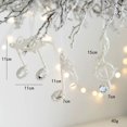 thumbnail image 2 of Christmas Hanging Angel Doll Pendant Glitter Bell Angel Ornaments Party Decor, 2 of 5