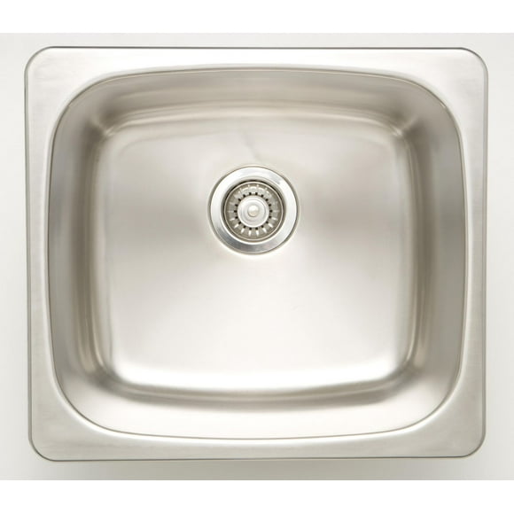 American Imaginations 20-in. W CSA Approved Stainless Steel Kitchen Sink With 1 Bowl And 18 Gauge AI-27594