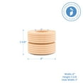 thumbnail image 5 of Mini Wooden Wheels, 1-1/2 Inch Thick Dual Treaded Wheel, 2 inch diameter,  Pack of 4, for Crafts by Woodpeckers, 5 of 7