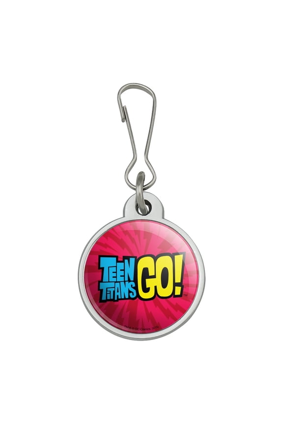 Teen Titans Go! Logo Jacket Handbag Purse Luggage Backpack Zipper Pull Charm