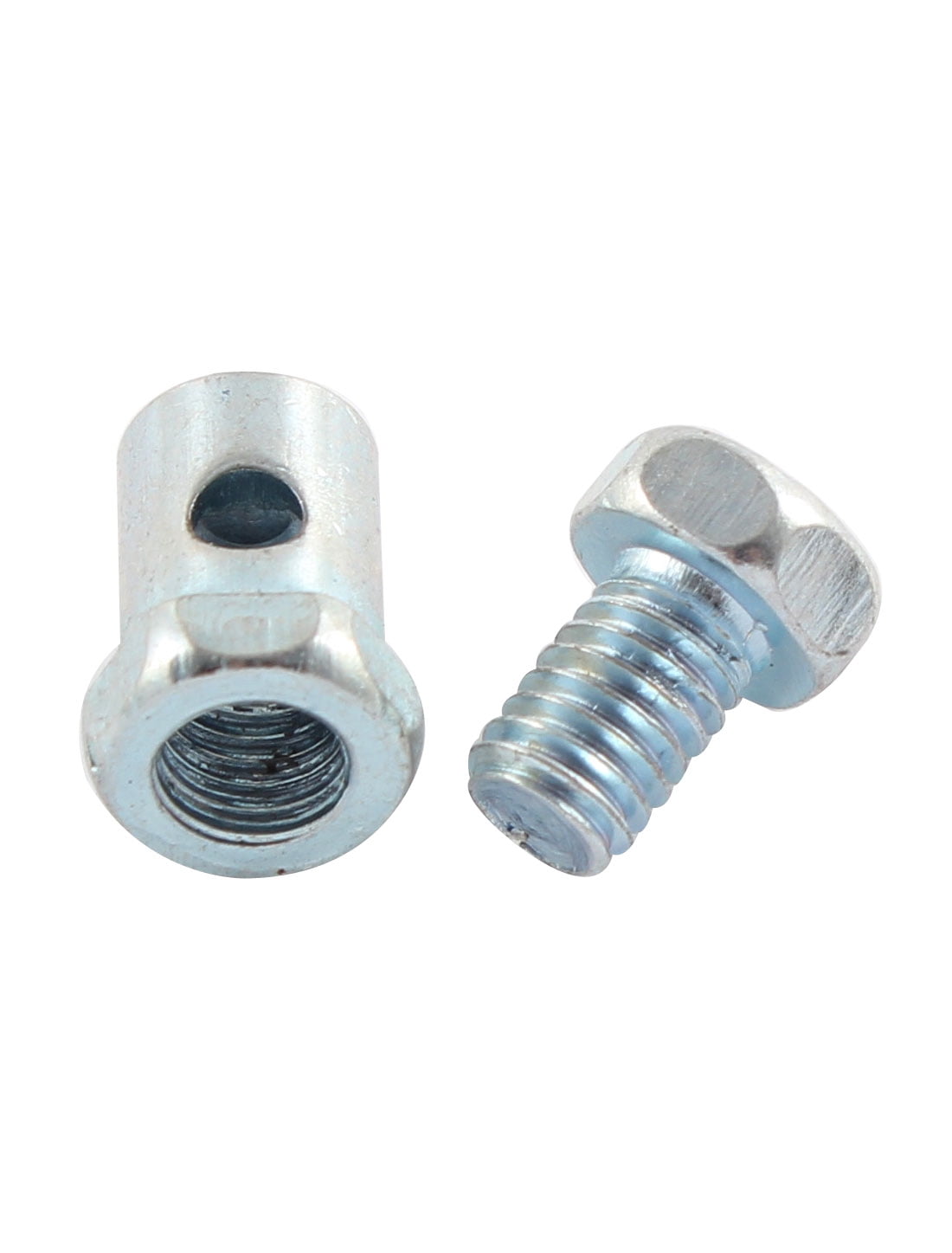 Unique Bargains 100Pcs Universal Brake Line Cable Wire Fixed Screw Fastener for Motorcycle