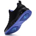 thumbnail image 6 of Larnmern Women's Non Slip Work Shoes Chef Restaurant Waterproof walking Sneakers Slip Resistant Breathable Shoes Night Purple 8, 6 of 7