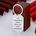 thumbnail image 3 of My Favourite Child Gave Me This Keychain - Novelty Keyring for Mom Dad Birthday Gifts from Son Daughter - Funny Present for Father Grandpa - Father's Day Gift for Dad Stepfather Papa, 3 of 6