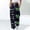 *Black, variant on ClodeEU Women's St. Patrick's Day Print Elastic Waist Drawstring Joggers With Pockets，Casual Loose Pant Pink,Womens Plus XXL
