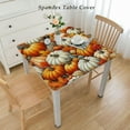 thumbnail image 2 of nygtbtfer  Fall Tablecloth Rectangle Autumn Leaves Pumpkin Tablecloth Farmhouse Washable Harvest Table Cover for Thanksgiving Picnic Home Kitchen Dining Table Decor, 2 of 7