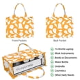 thumbnail image 2 of Large Capacity Tote Bag,Kawaii Halloween Ghosts Pattern Handbag Fashion Luxury Tote Bag,15.7"x13"x 5.1" Inches,Laptop Compatible, 2 of 6