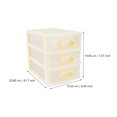 thumbnail image 2 of LITINKIMI 1Pc Yellow Plastic Storage Cabinet with Multi Layer Drawers for Home and Office Storage, 2 of 6